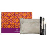Collistar Impeccabile Mascara set 14 ml + eyeliner 0.8 g + The Bridge makeup bag
