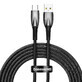 Baseus Glimmer Series USB-A - USB-C 100W 480Mbps cablu de încărcare rapidă 2m negru