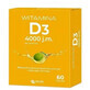 Vitamina D3 4000 UI, 60 cápsulas