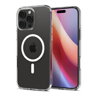 Custodia Spigen Liquid Crystal MagSafe per iPhone 16 Pro - trasparente