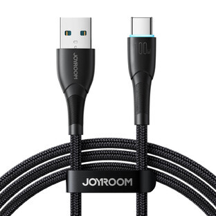Joyroom Starry Serie SA32-AC6 100W USB-A / USB-C 1m Kabel - schwarz