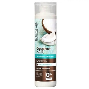 Dr. Sante Șampon pentru păr cu nucă de cocos Șampon extra hidratant cu ulei de nucă de cocos pentru păr uscat și fragil, 250 ml