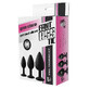 Dream Toys Fantasstic Anal Training Kit Weißer Stein Anal Plug, 3 Stück