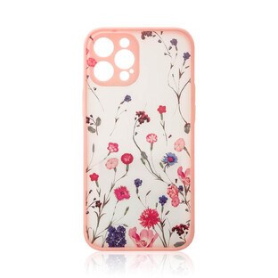 Design Case iPhone 12 Pro Max case floral pink