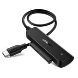 Ugreen adapter HDD SSD adapter 2.5 SATA III 3.0 - USB Type C 3.2 Gen 1 (SuperSpeed USB 5 Gbps) black (70610 CM321)