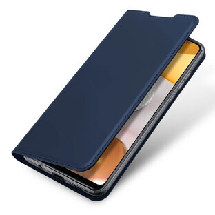 DUX DUCIS Skin Pro holster flip cover case Samsung Galaxy A42 5G blue