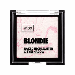 Wibo Blondie Baked Highlighter amp ; Eyeshadow Surligneur au four pour le visage et les yeux 2, 4 g