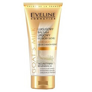 Eveline Cosmetics Lotion lipidique au lait de chèvre pour peaux sèches, 200 ml
