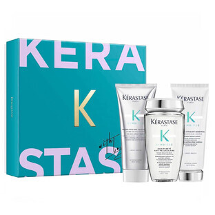 Kerastase Symbiose Set șampon de curățare a părului, 250 ml + balsam de păr calmant, 200 ml + exfoliant micro-exfoliant pentru scalp, 200 ml Kerastase Symbiose Set șampon de curățare a părului, 250 ml + balsam de păr calmant, 200 ml + exfoliant micro-exfoliant pentru scalp, 200 ml