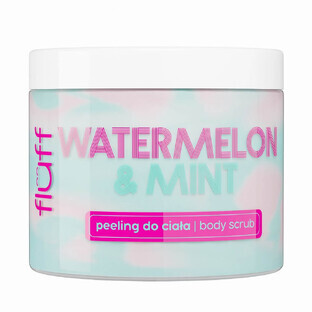 Fluff Körperpeeling Wassermelone amp; Minze, 160ml