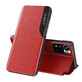 Eco Leather View Case elegante Tasche mit Flip Cover und Standfunktion Xiaomi Redmi Note 11T 5G / Redmi Note 11S 5G / Poco M4 Pro 5G rot