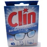 Clin Eyeglass Cleaning Wipes, 14 pieces