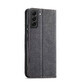 Funda magnética de fantasía para Samsung Galaxy S22+ (S22 Plus) tarjetero tarjetero negro
