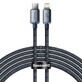 Cavo Baseus CAJY000301 Lightning - USB-C PD QC 20W 480Mbps 2m - nero
