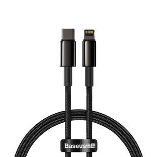 Baseus CATLWJ-01 Lightning - USB-C PD 20W 480Mbps 1m Kabel - schwarz