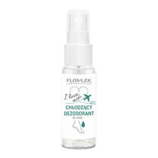 Floslek I Love Mini Deodorant răcoritor pentru picioare, 30 ml