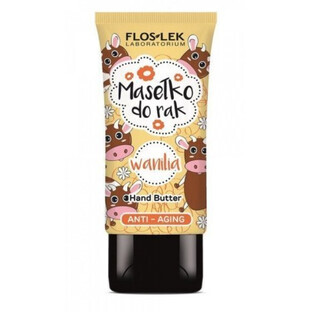 Flos-Lek, Handbutter, Vanille Anti-Aging, 50 ml