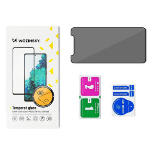 Wozinsky Privacy Glass sticlă temperată pentru iPhone 12 Pro / iPhone 12 cu filtru de confidențialitate Anti Spy