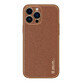 Dux Ducis Yolo iPhone 14 Pro hoesje elegant eco leer cover bruin