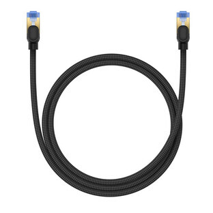 Baseus câble internet haut débit RJ45 cat.7 10Gbps 1m tressé noir