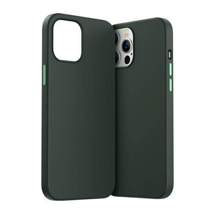 Funda protectora Joyroom Color Series para iPhone 12 Pro Max verde (JR-BP800)