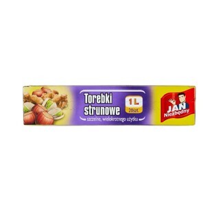 Jan Niezbędny Pungi cu fermoar 1L, 20 bucăți