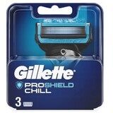 Gillette ProShield Chill Vervangende scheermesjes, 3 stuks