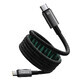 Baseus Tungsten Gold magnetic USB-C / USB-C 100W cable 1m - black