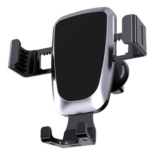 Suport auto gravitațional pentru un smartphone pe grila parbrizului negru (YC08)