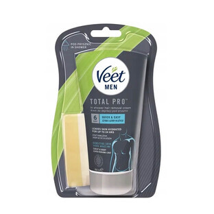 Veet Men Shower crème dépilatoire, peau sensible, 150ml