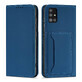 Magnet Kartenetui für Samsung Galaxy A13 5G Karte Brieftasche Fall Kartenhalter blau