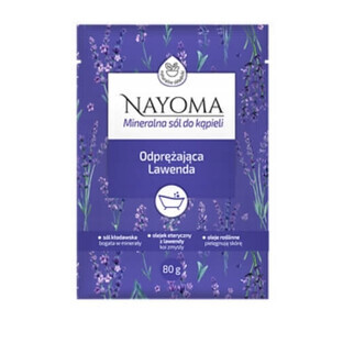Nayoma Entspannendes Mineral-Lavendel-Badesalz, 80 g