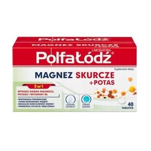 Magnesio Crampi + Potassio, 40 compresse