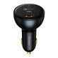 Baseus TZCCZM-0G USB-A / USB-C 160W PPS / QC 5 / PD Autoladegerät - grau