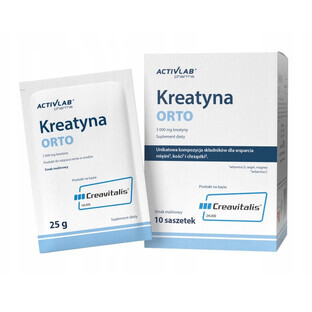 ActivLab ORTO Creatina aromatizzata al lampone, 10 bustine