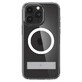Carcasa Spigen Ultra Hybrid S MagSafe con soporte para iPhone 15 Pro - transparente