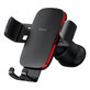 Baseus Metal Age II support de téléphone de voiture pour grille d'aération noir (SUJS000001)