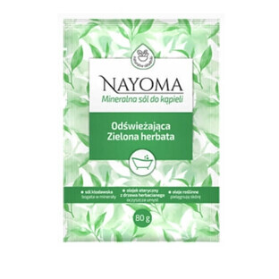 Nayoma Mineral sel de bain rafraîchissant au thé vert, 80 g