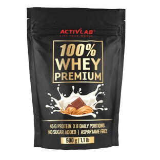 100% Whey Premium caramel au chocolat, 500g