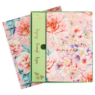 Confezione regalo con 5 eleganti taccuini Primavera