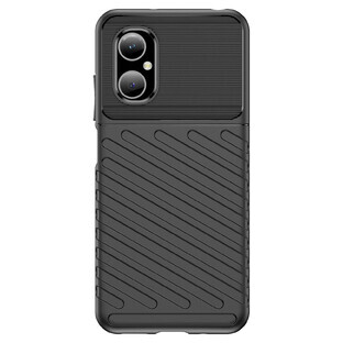 Thunder Case Xiaomi Poco M4 5G funda blindada de silicona negro