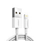 Cablu Ugreen US155 20730 USB-A / Lightning MFi 2.4A 2m - alb