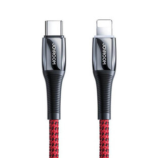 Câble Joyroom S-1224K2 USB-C / Lightning PD 20W 2.4A 1.2m - rouge