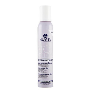 Alama Foaming Conditioner voor blond haar tegen gele tinten, 200 ml