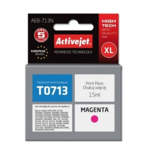 ActiveJet, Ink for Epson AEB-713N (replacement T0713) magenta (purple)