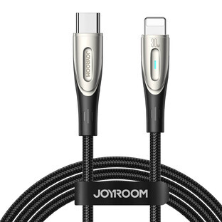 Joyroom Star-Light Series SA27-CL3 USB-C / Lightning 30W Kabel 1.2m - schwarz