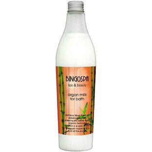BingoSpa Argan milk for bath with musk rose oil, 400 ml