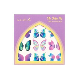 Lovely Fly Baby Fly afwasbare tattoos voor oog make-up decoratie