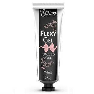 Gel de extensión de uñas Elisium Blanco, 25 g