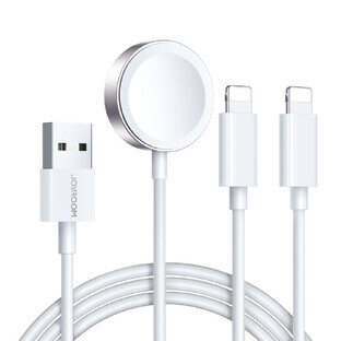 Joyroom 3-in-1 Kabel S-IW007 magnetisches Ladegerät USB-A - Lightning 1.2m - weiß
